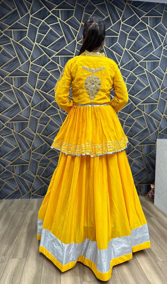 PC 321 Sequence Work Party Wear Crop Top Lehenga Wholesalers In Delhi